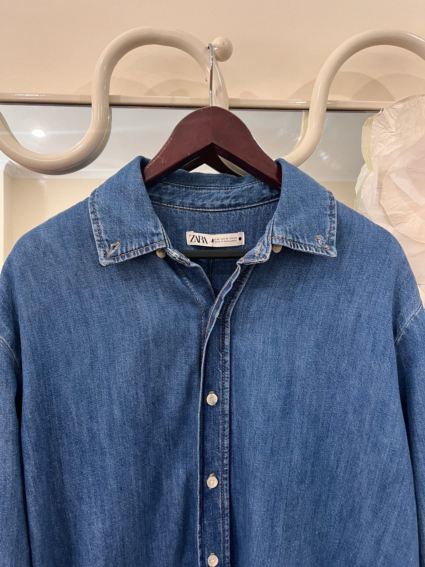 Zara Denim Shirt | Size M