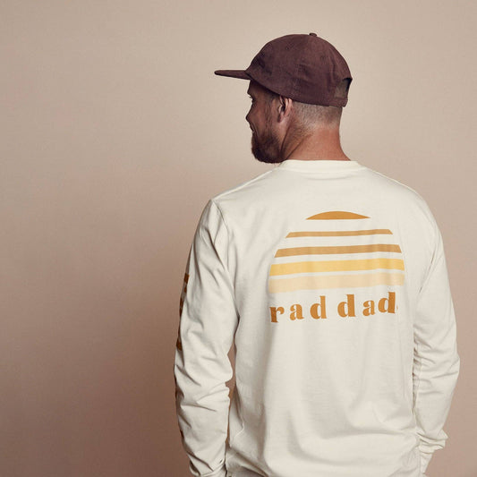 Rad Dad Tonal Long Sleeve Tee | Natural