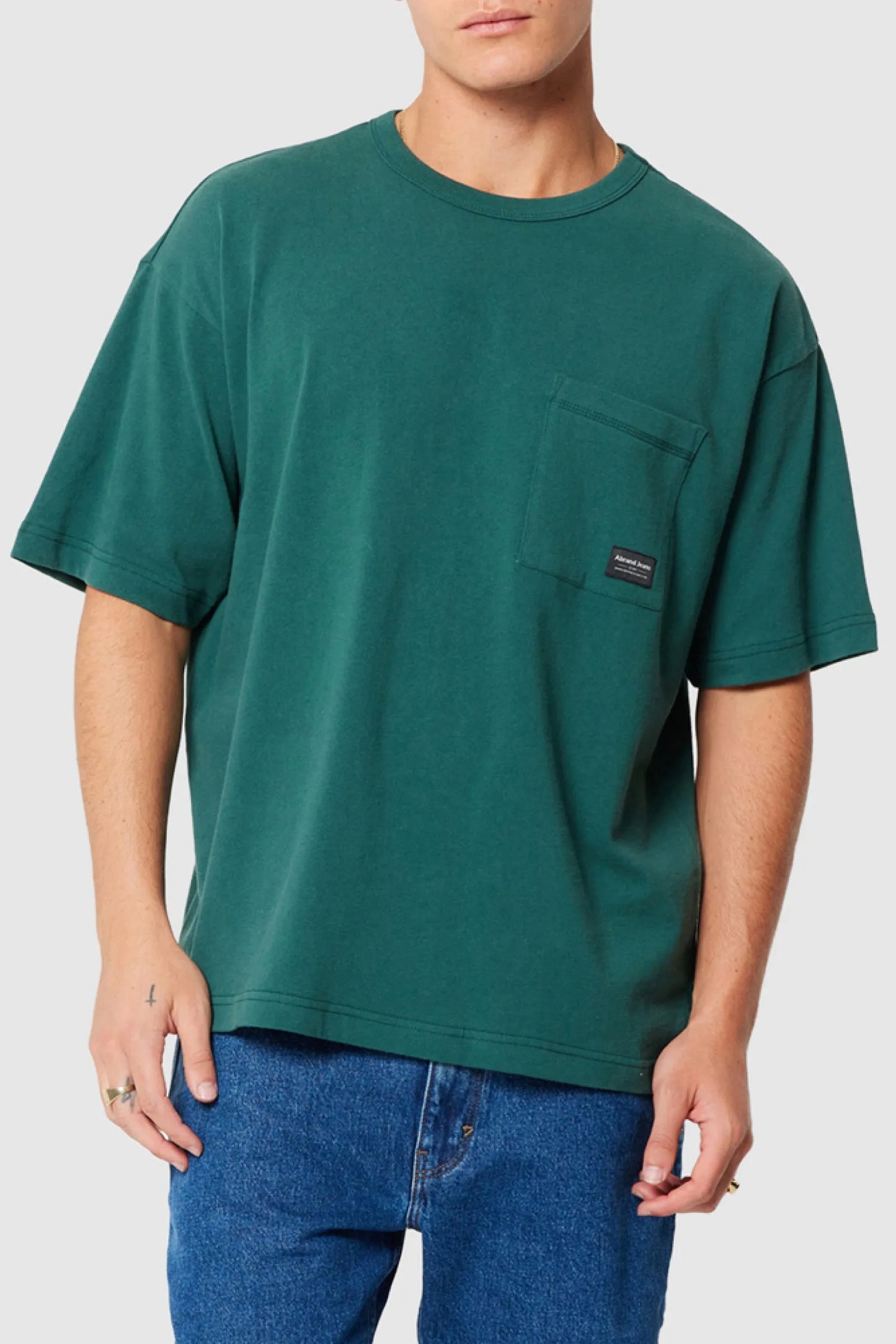 Jimmy Pocket Tee | Bottle Green