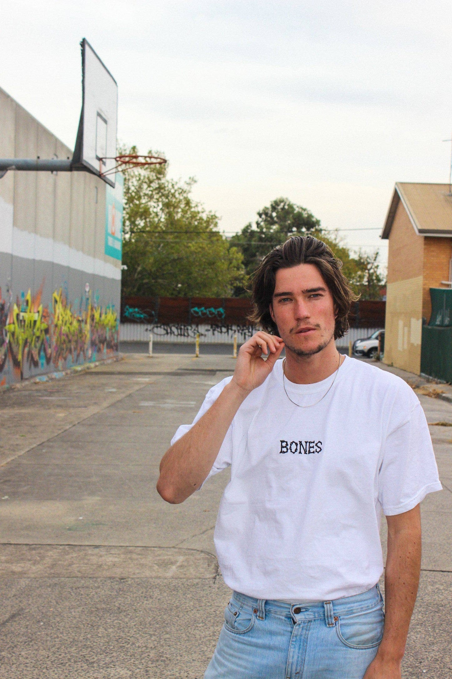 Bones Club Tee | White