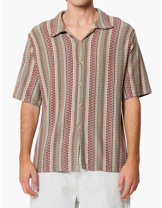 Crochet Summer Shirt | Multi Stripe