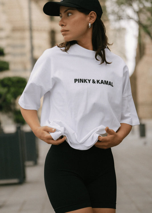 P&K Tee | White