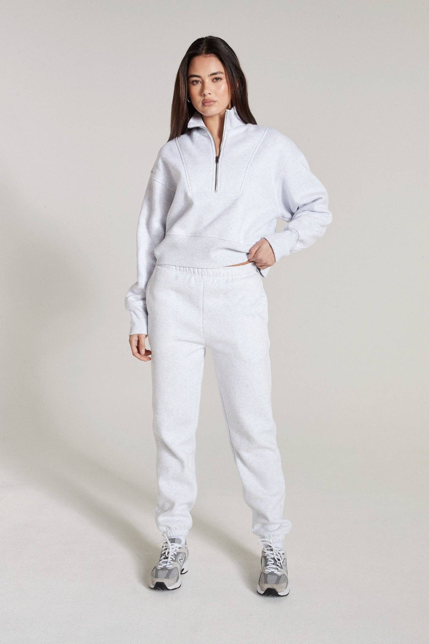 All Fenix Essential Track Pant | White Marle