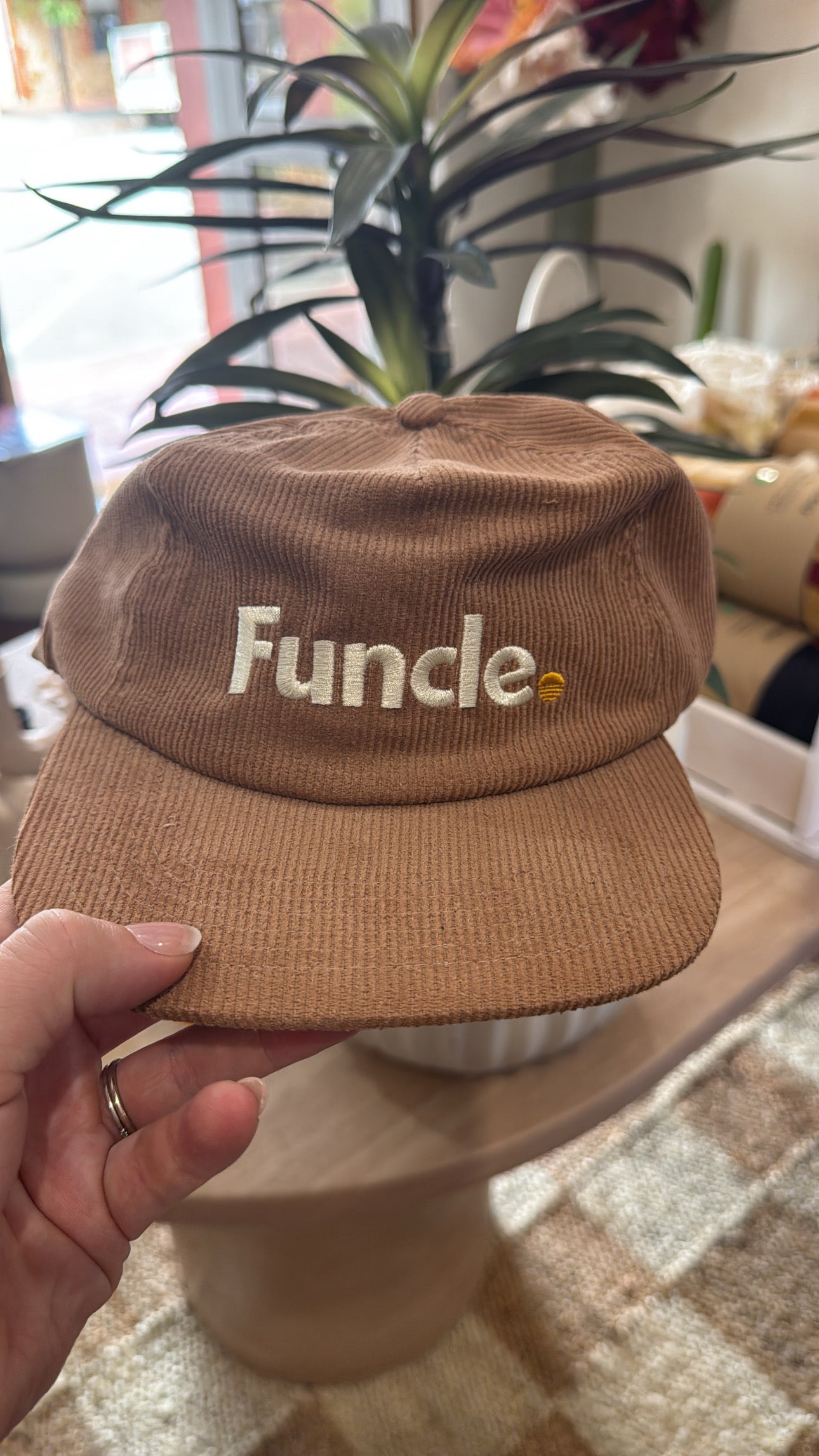 Funcle Cord Cap | Tan