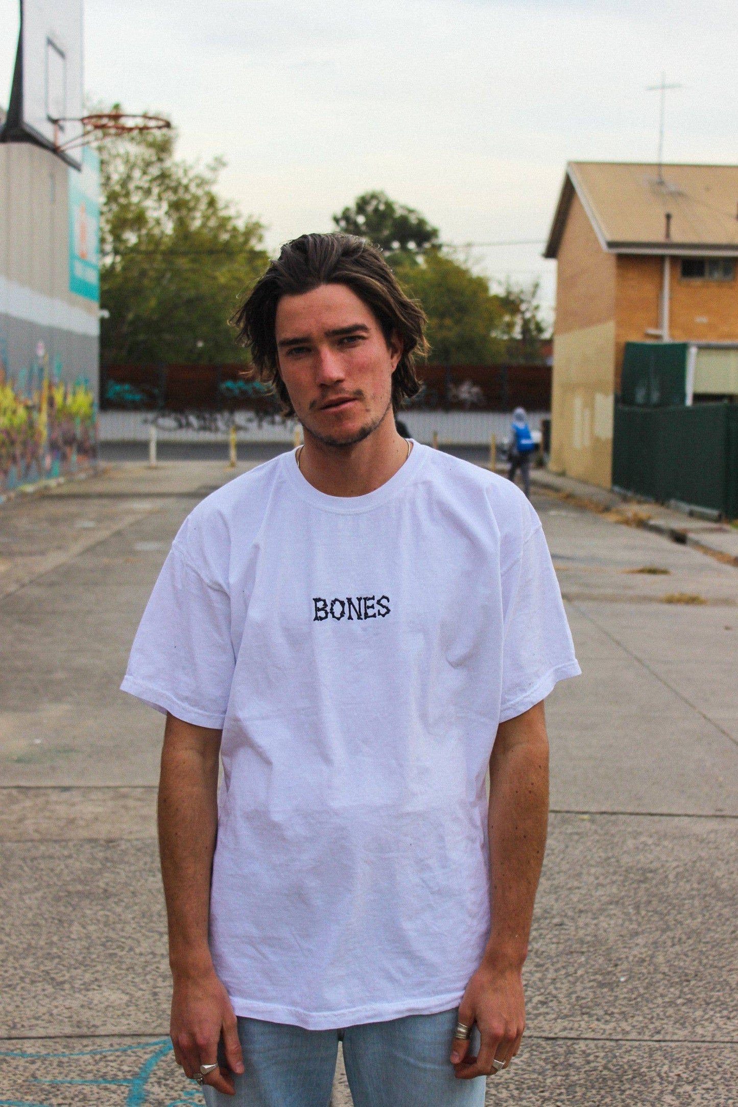 Bones Club Tee | White