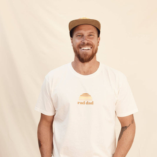 Rad Dad Classic Tee Organic Cotton | Natural