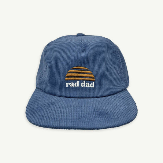 Rad Dad Cord Cap | Denim Blue