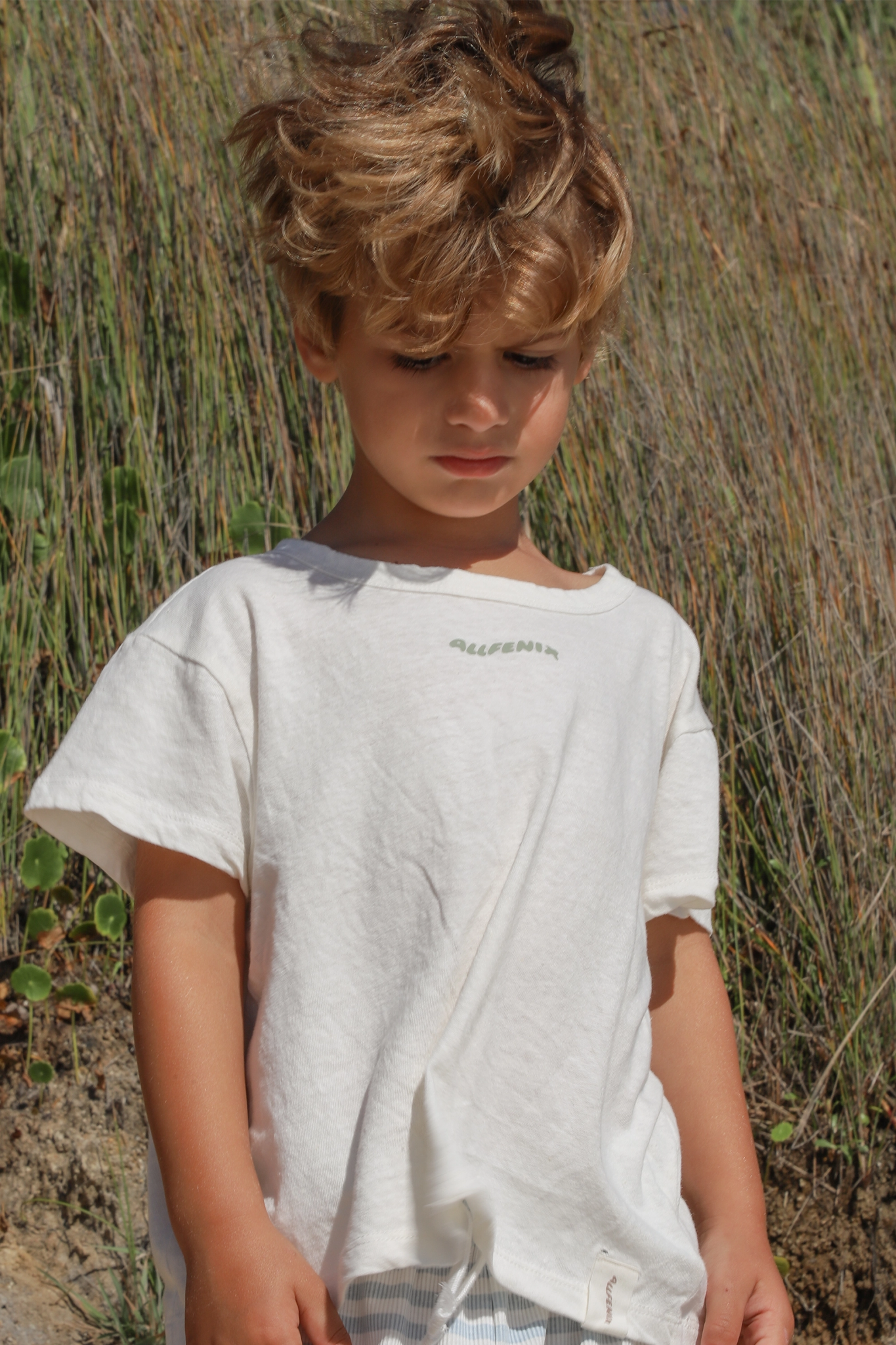 Mini Waves Tee | Olive