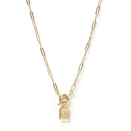 Letter Stacking Necklace | M