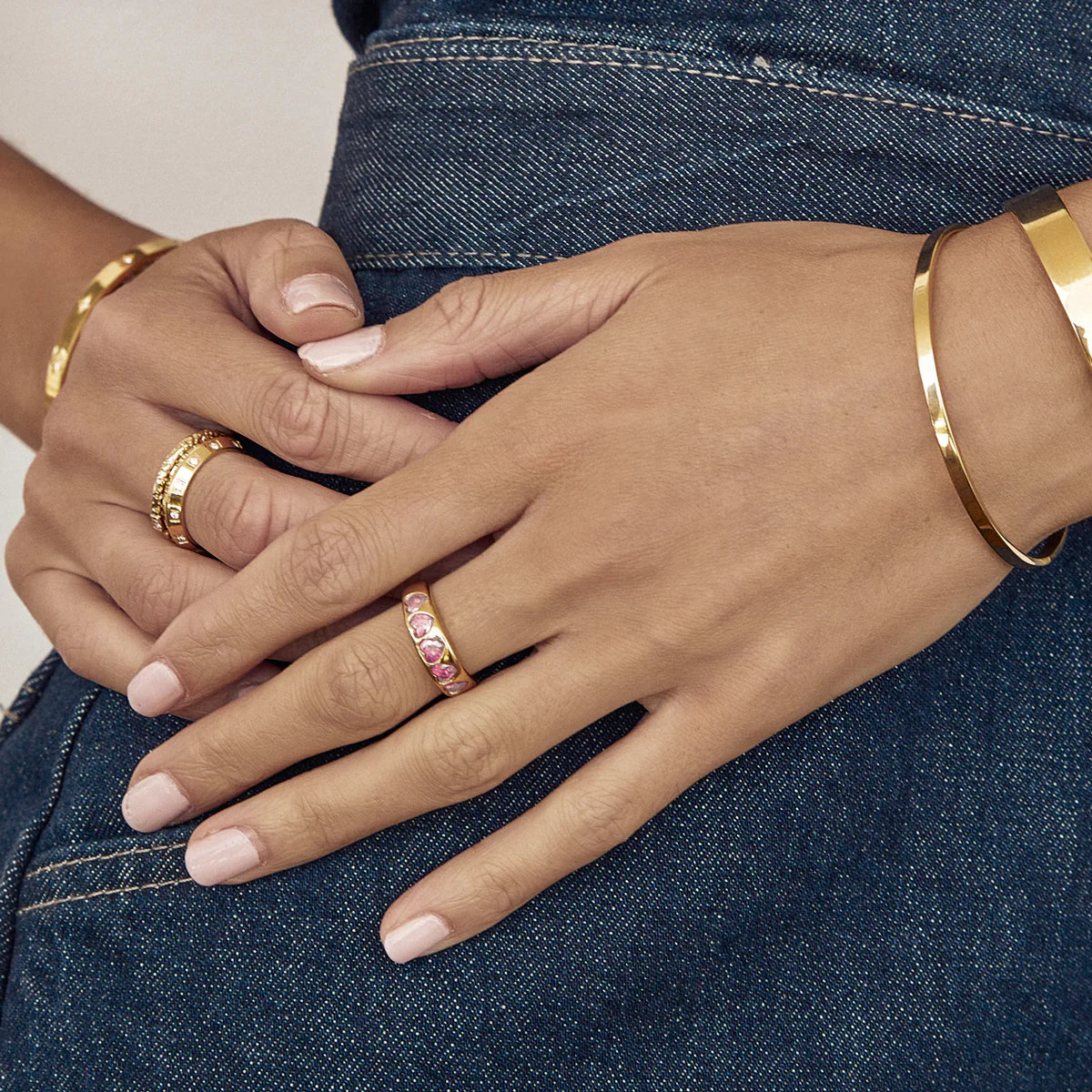 J'Adore Gold Ring | Pink