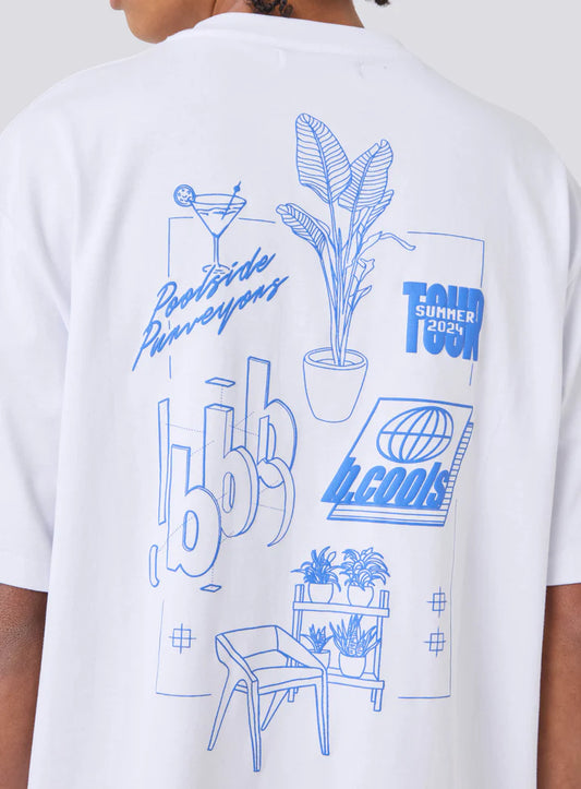 Blueprint Tee | White