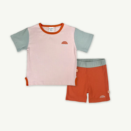 Rad Kid Organic Cotton Rib Twinset