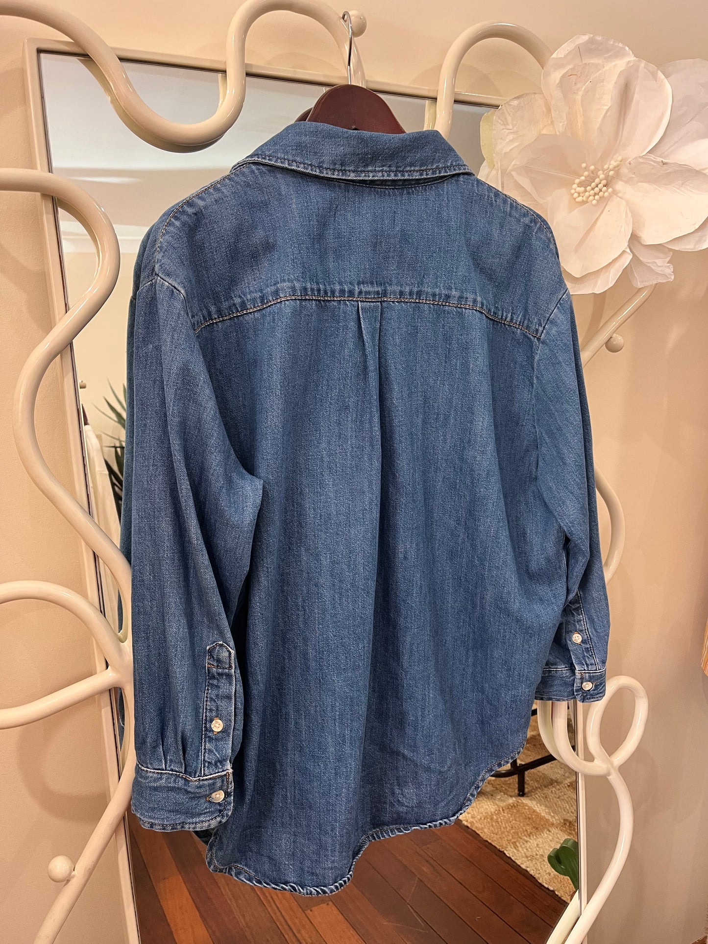 Zara Denim Shirt | Size M