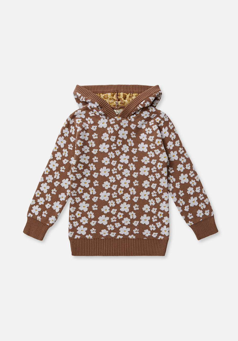 Knitted Hoodie | Flora