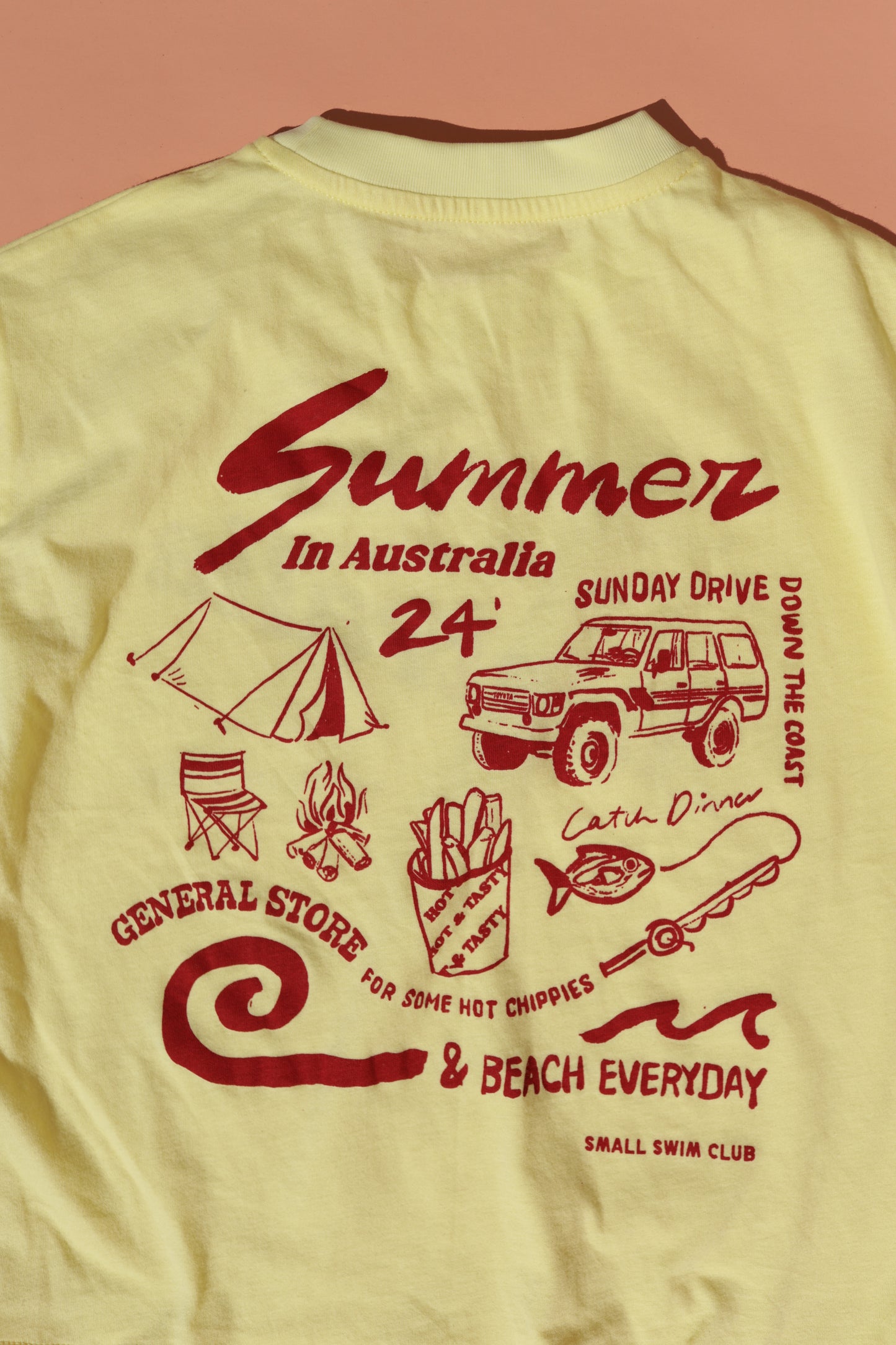 Summer In Australia Tee | Lemon