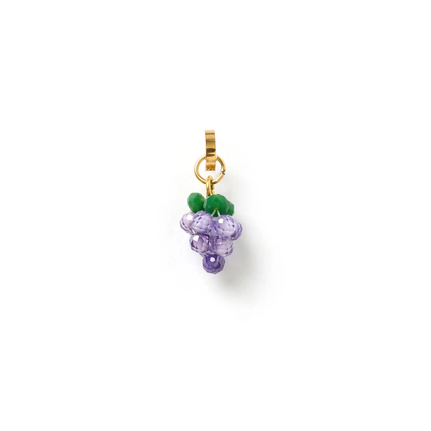 Grape Beaded Charm