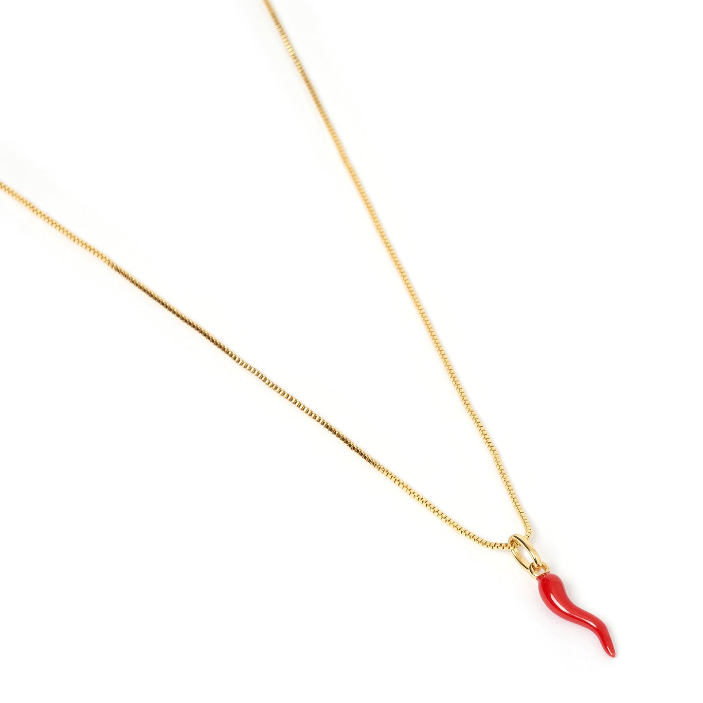 Cornicello Red Necklace