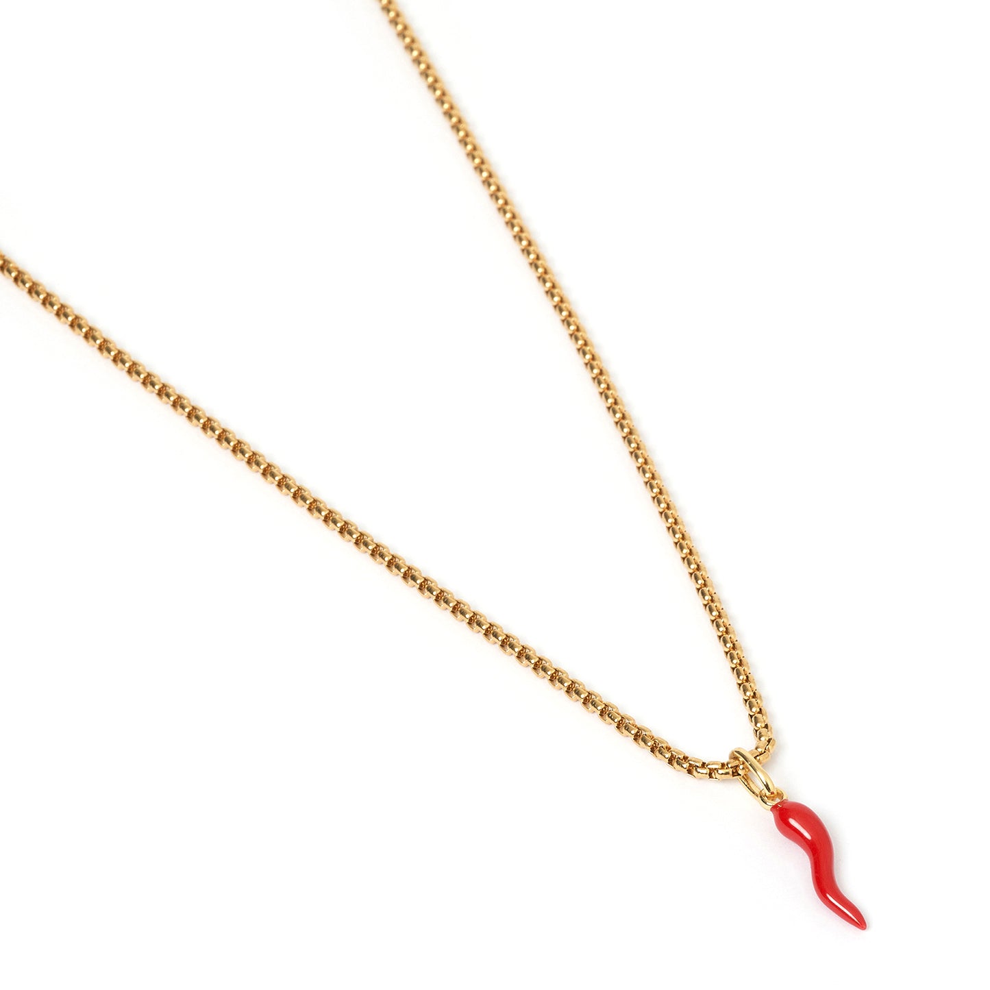 Cornicello Red Necklace