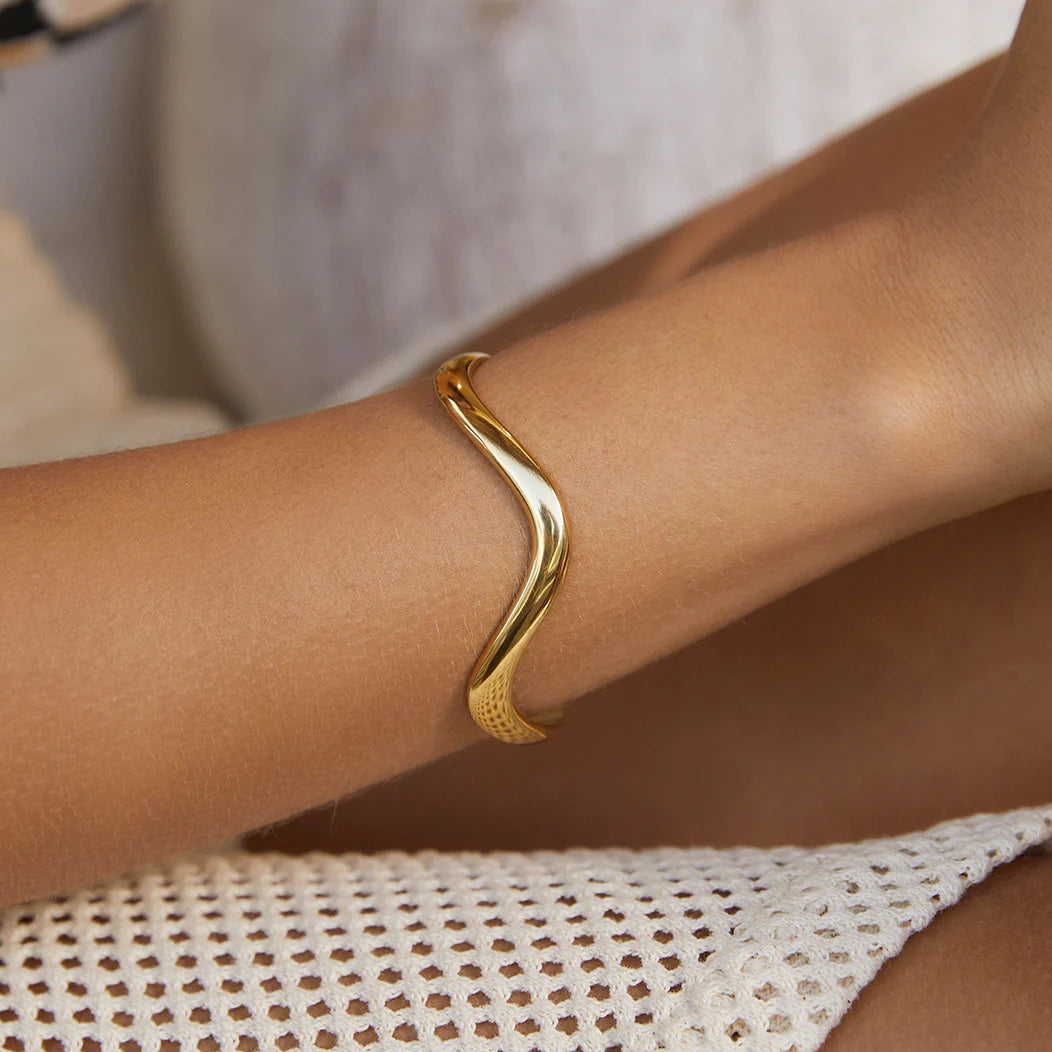 Sinai Cuff Bracelet | Gold