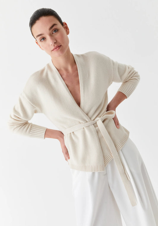 Avon Knit Cardigan | Milk