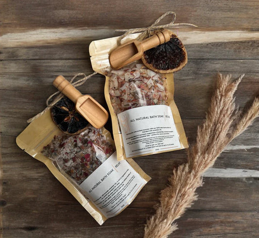 RELAX Natural Bath Salt | Lavender + Citrus