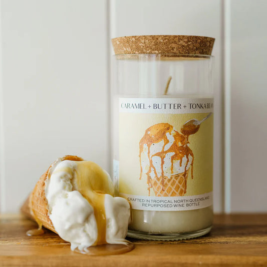 Unwined Candle Co | CARAMEL + BUTTER + TONKA BEAN