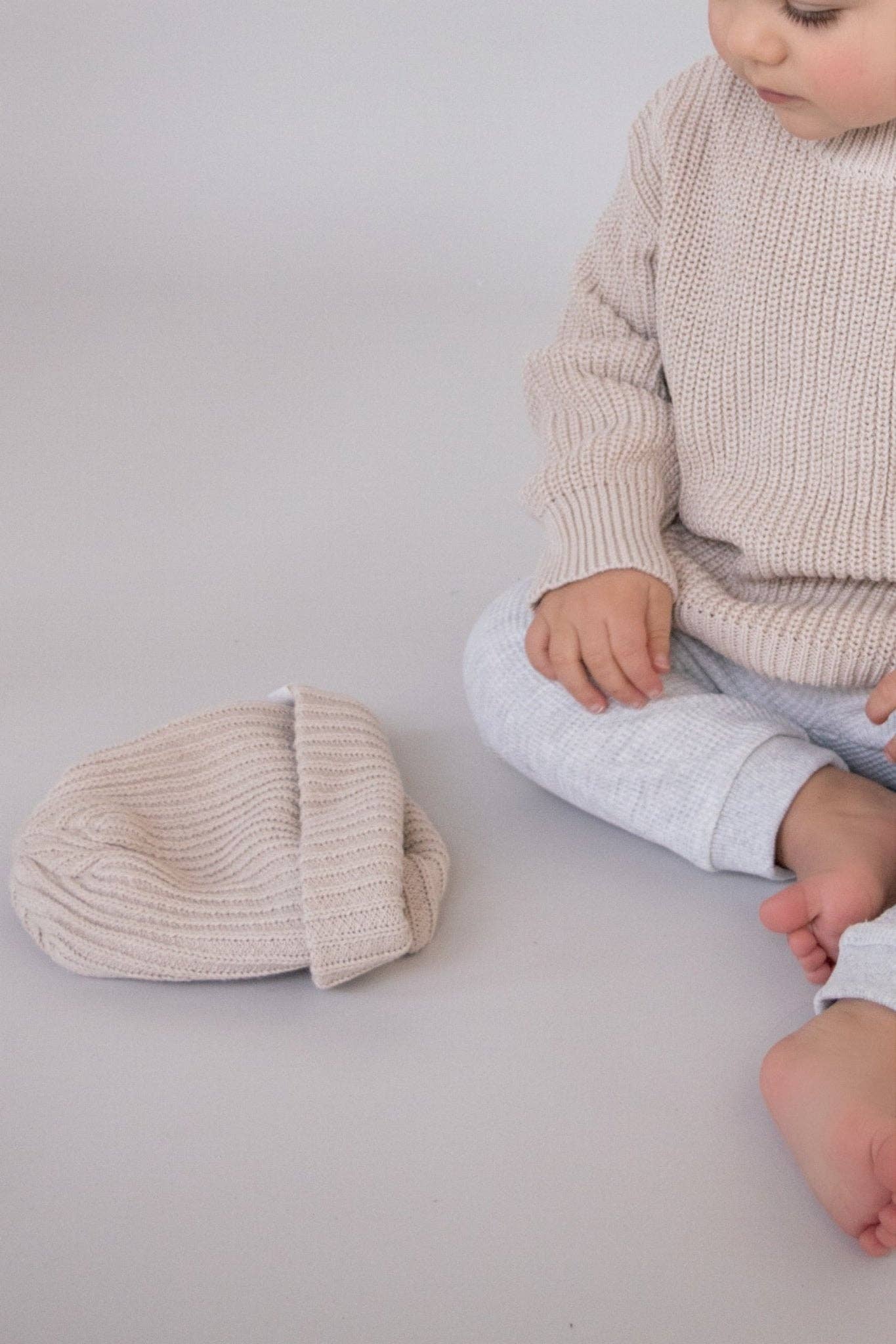 Mini Knit Beanie | Shell