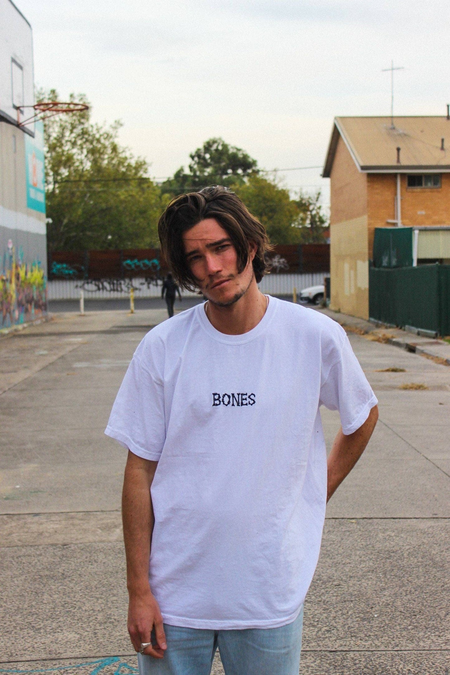 Bones Club Tee | White