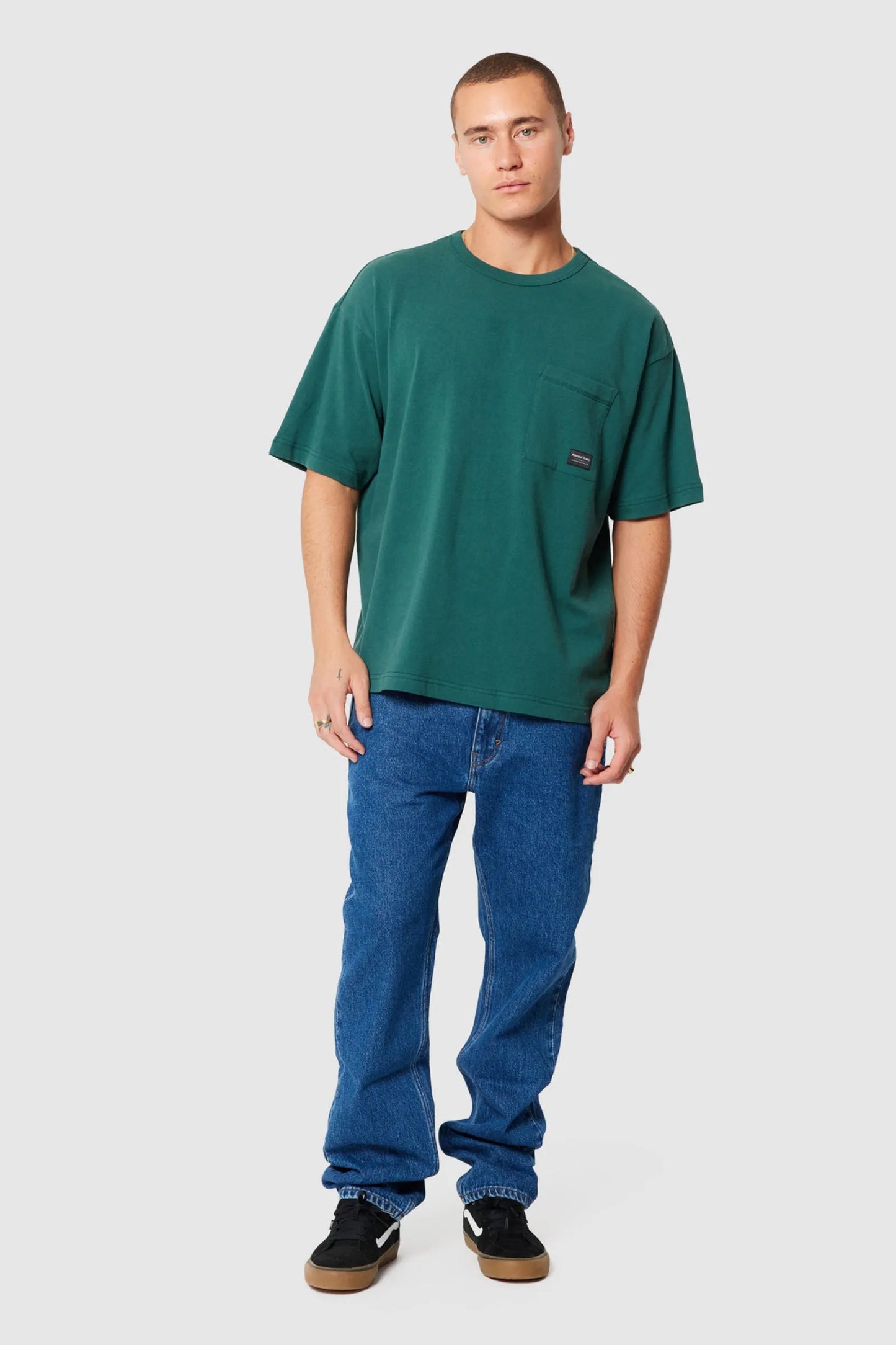 Jimmy Pocket Tee | Bottle Green