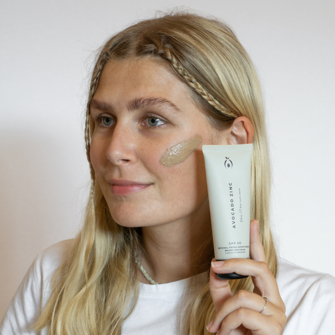 SPF 50 Natural Tinted Moisturiser | Medium-Dark