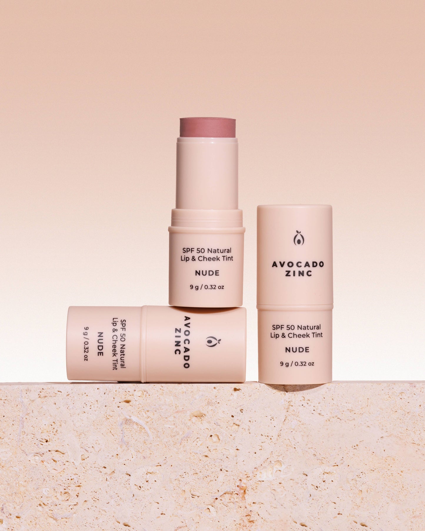 SPF 50 Natural Lip & Cheek Tint | Nude