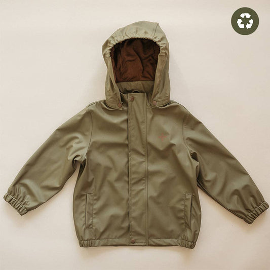 Recycled Rain Jacket - Olive